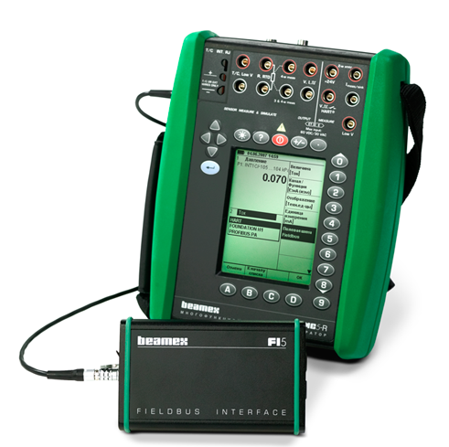 Multicalibrador Beamex MC5 con interfaz Fieldbus