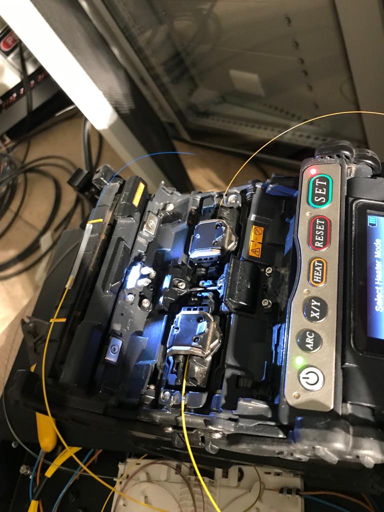 Fusionado y certificación de fibra óptica, imagen 2