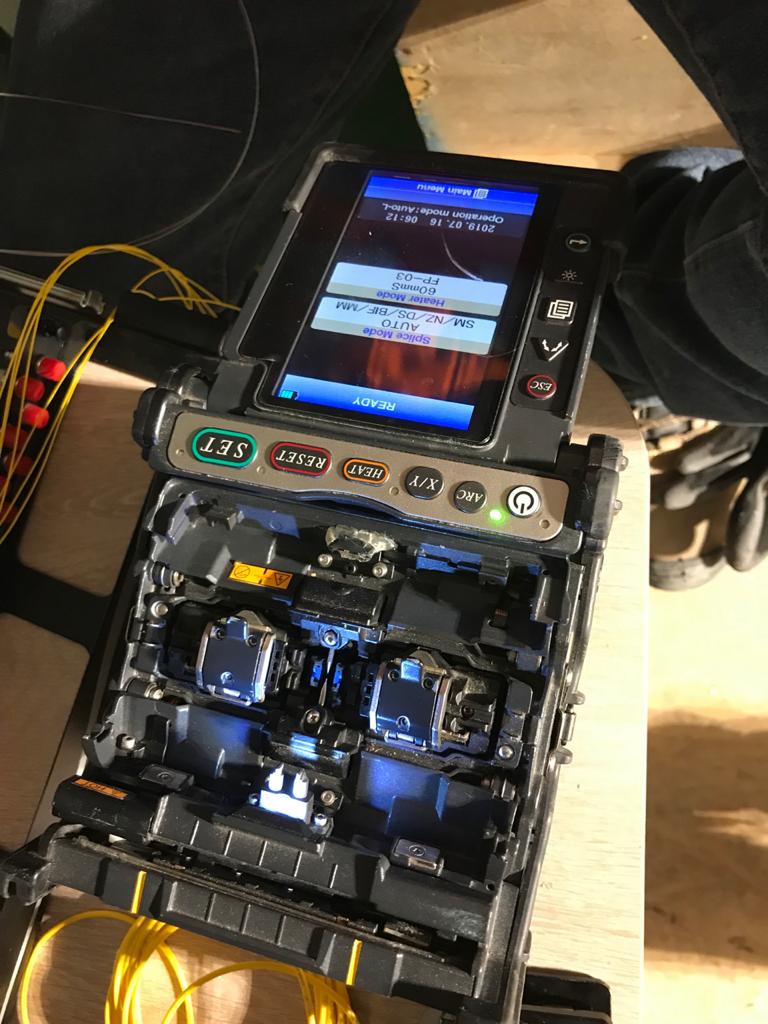 Fusionado y certificación de fibra óptica, imagen 3