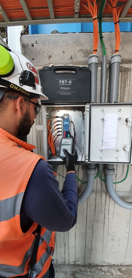 Trabajo asociado a Diagnóstico de red Fieldbus Foundation